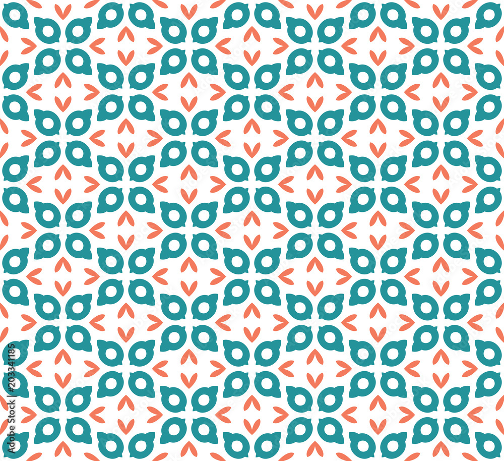 Fototapeta premium simple ornament seamless pattern background