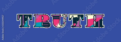 Truth Concept Word Art Illustration