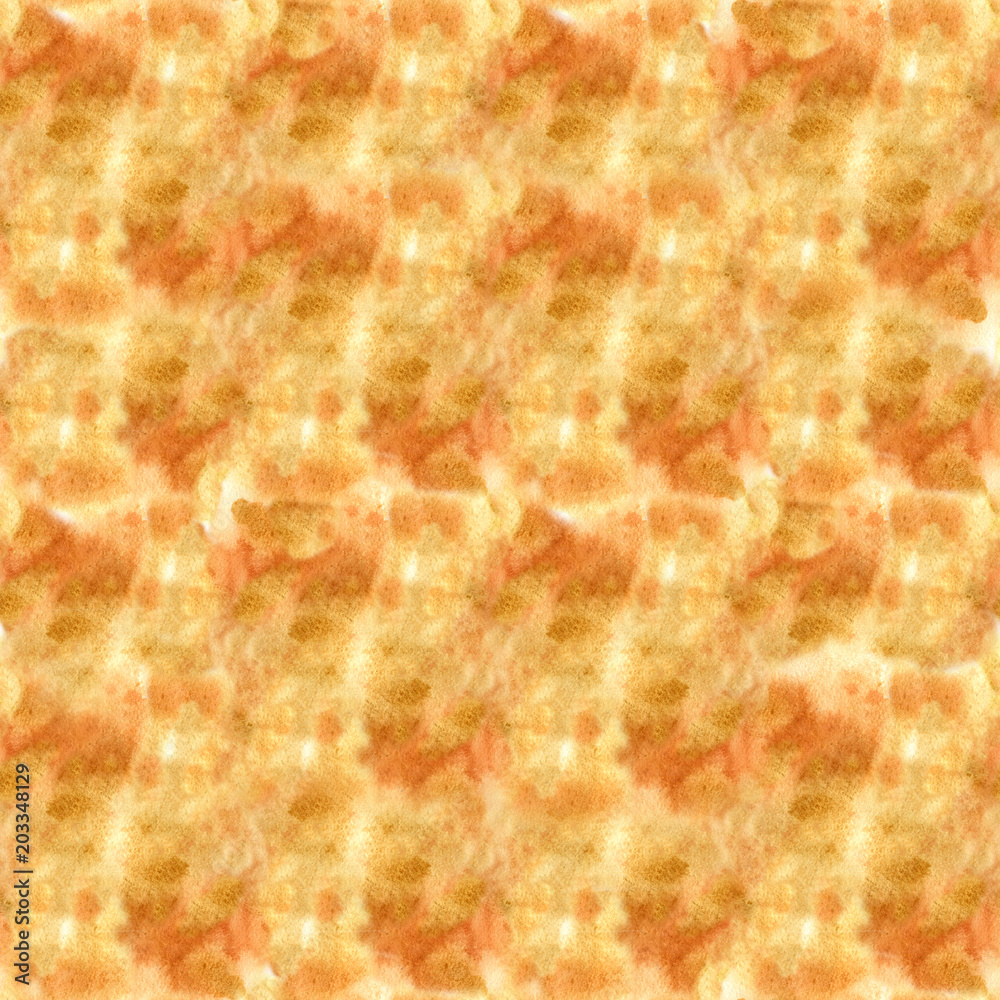 Seamless golden beige texture with brush strokes: a canvas with pale paint marks a Seamless golden beige texture with brush strokes: a canvas with pale paint marks a