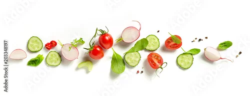 Obraz  z motywem various fresh vegetables