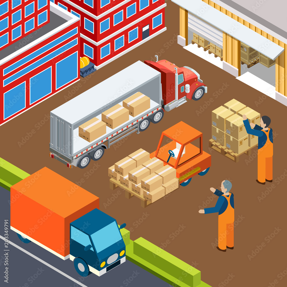 Industrial Vehicular Loading Composition Industrial Vehicular Loading Composition