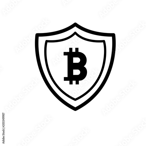 Free Download Bitcoin vector icon - GFXLoad