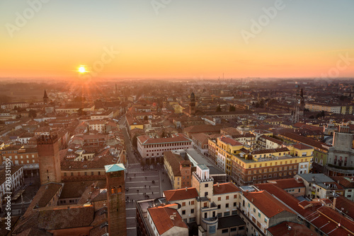 Vista dal Torrazzo di Cremona