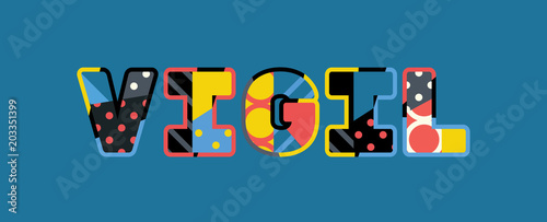 Vigil Concept Word Art Illustration