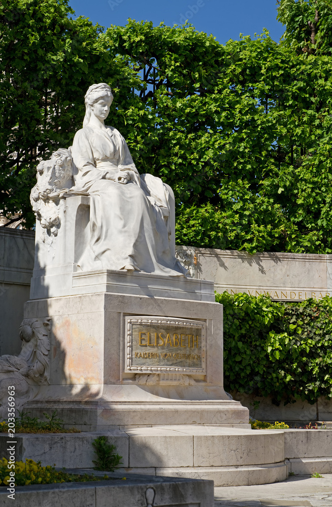 Sisi-Denkmal im Wiener Volksgarten