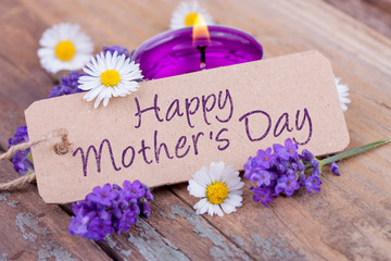 Happy Mothers Day Card  -- Wellness Coupon