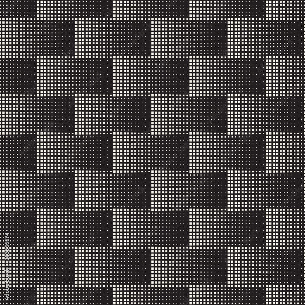 Fototapeta premium Vector seamless pattern. Modern stylish abstract texture. Repeating geometric tiles