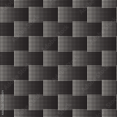 Vector seamless pattern. Modern stylish abstract texture. Repeating geometric tiles