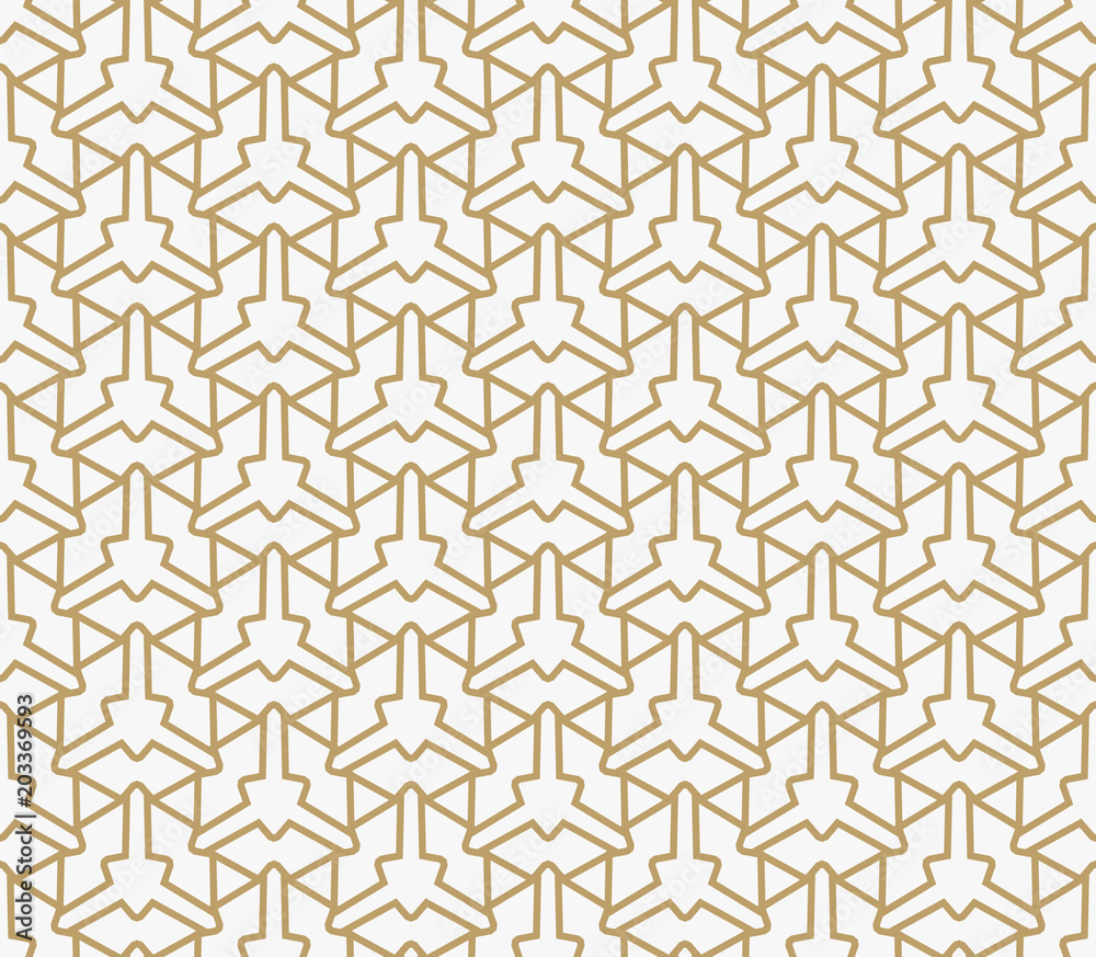 Abstract geometric pattern with lines. A seamless vector backgro Abstract geometric pattern with lines. A seamless vector backgro