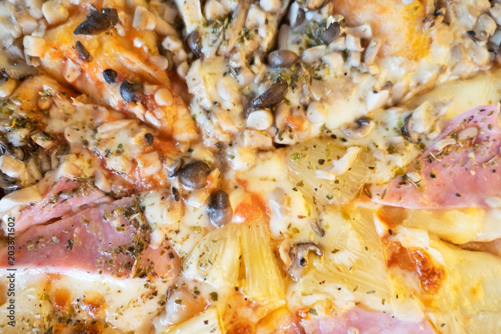 closeup fresh Italian Pizza , Traditional pizza . closeup fresh Italian Pizza , Traditional pizza .