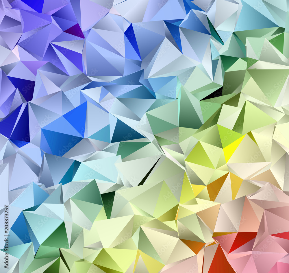 Abstract Low-Poly triangular modern background Abstract Low-Poly triangular modern background