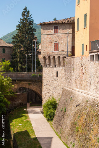 Part of the wall of the Umbertide's Castle © Simona