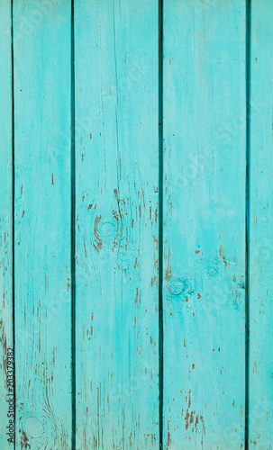 Blue wood planks texture wall for design 
