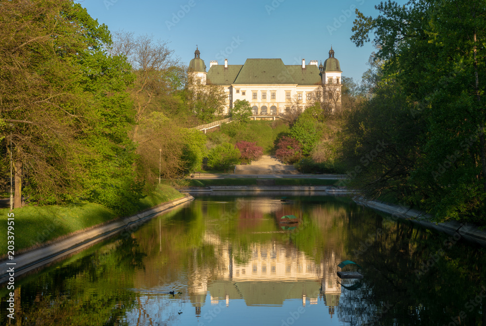 Ujazdowski Castle in Warsaw, Poland