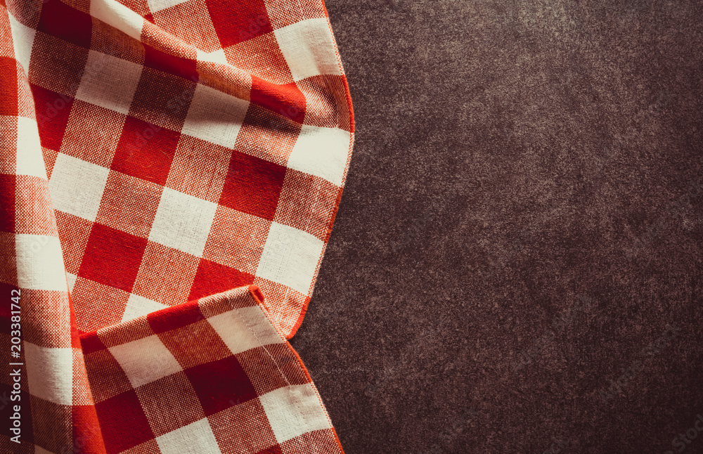 Obraz premium napkin on black