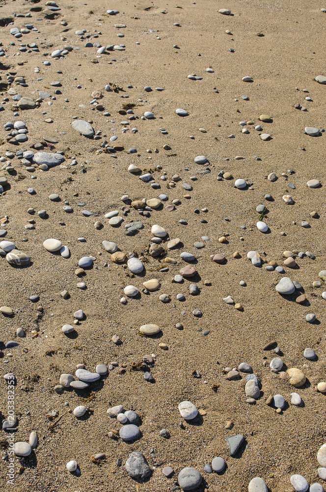 Stones on the beach
