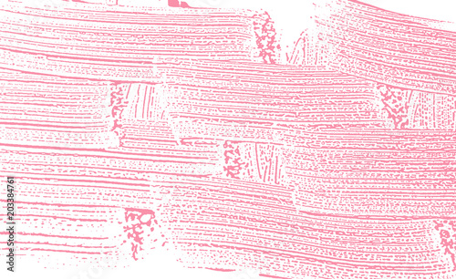 Natural soap texture. Amazing bright pink foam trace background. Artistic perfect soap suds. Cleanliness, cleanness, purity concept. Vector illustration.