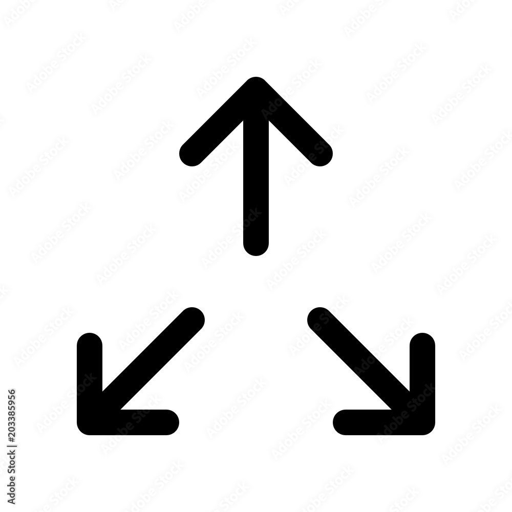 direction arrow direction arrow