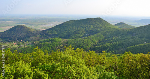 Mountain in the Zemplen, Hungary