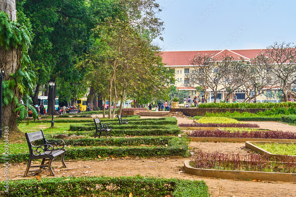 Obraz premium Royal Independence Gardens in Siem Reap, Cambodia