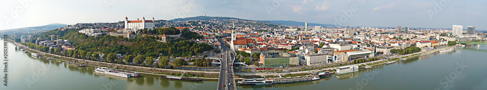 Bratislava Slovakia panorama