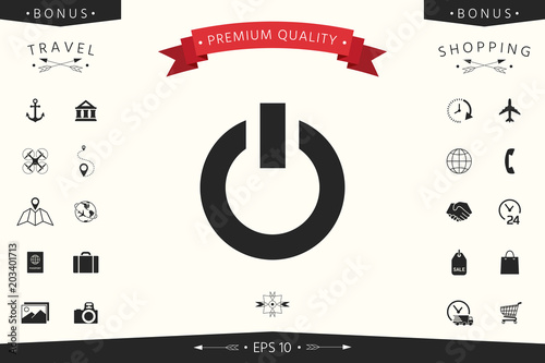 Power button icon