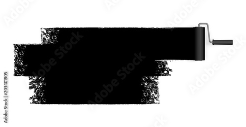 paint roller with marking