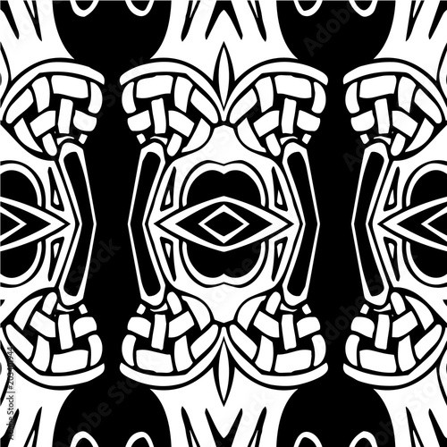 Wallpaper Mural Abstract seamless pattern Torontodigital.ca