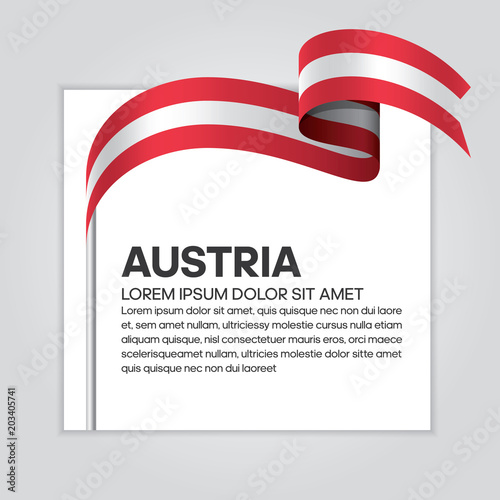 Photography Austria flag background