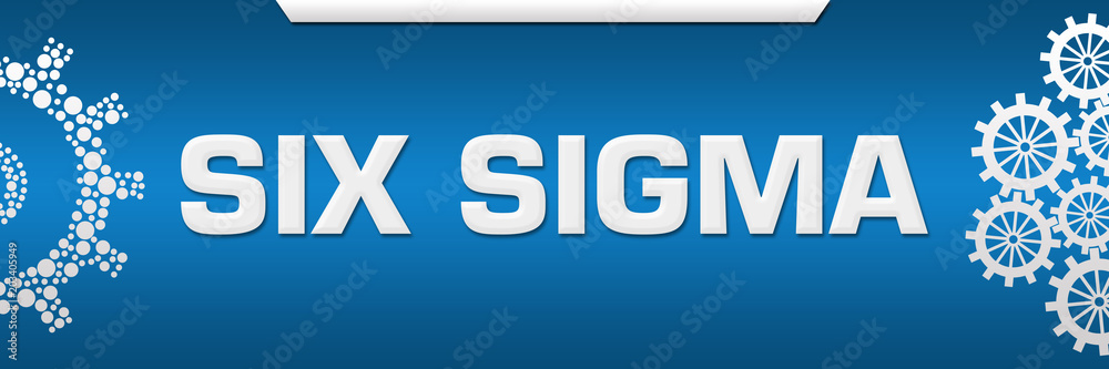 Six Sigma Blue Both Side Gears Six Sigma Blue Both Side Gears