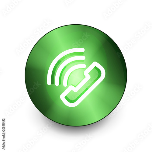 Phone support call center button