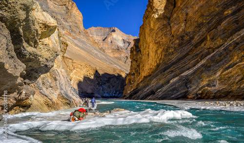 Chadar trek, Zanskar © niladri