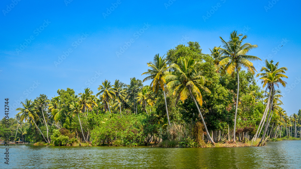 Poovar Island, Kerala, India