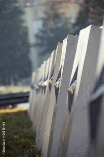 stars on the grave stones, unknown soldier, participants of the second world war photo