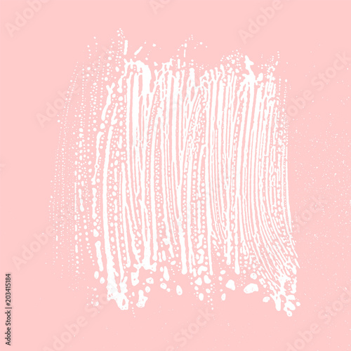 Natural soap texture. Alive millenial pink foam trace background. Artistic fresh soap suds. Cleanliness, cleanness, purity concept. Vector illustration.