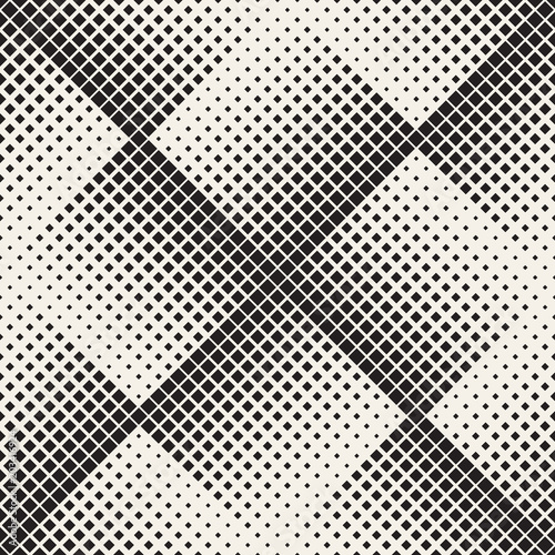 Vector seamless pattern. Modern stylish abstract texture. Repeating geometric tiles..