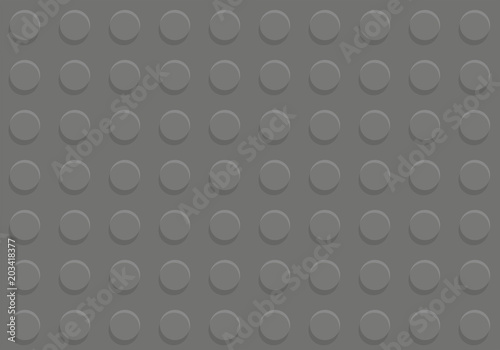 Black plastic construction plate seamless pattern
