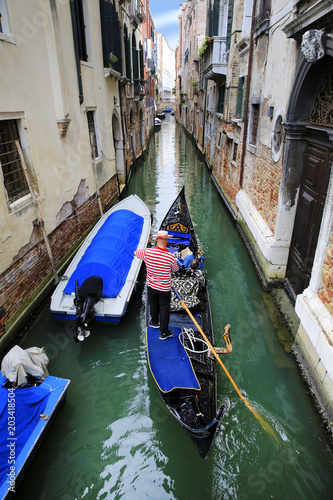 Gondola in Venice, Italy