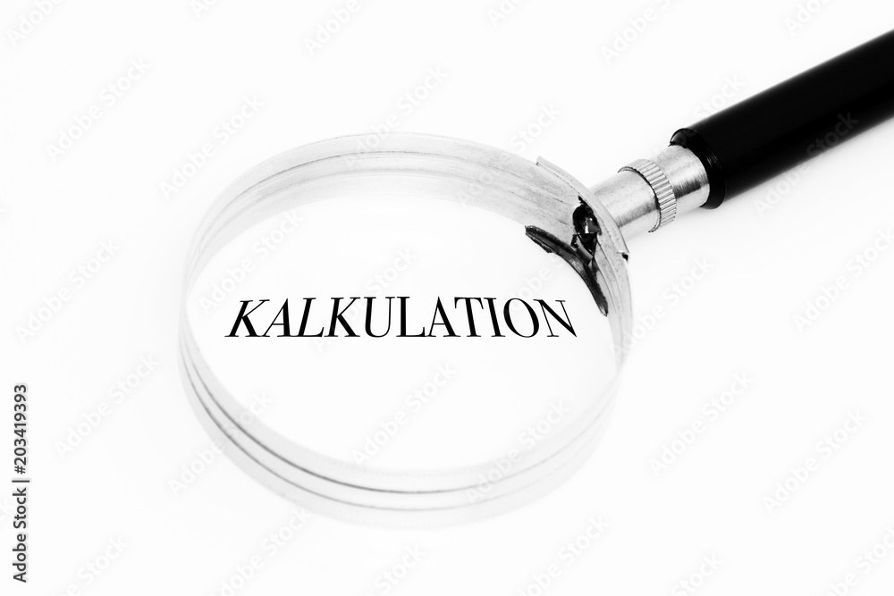 Kalkulation im Fokus