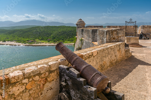 Fotografia El Morro fortress at Santiago de Cuba