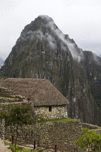 Stony house at Machu Picchu...