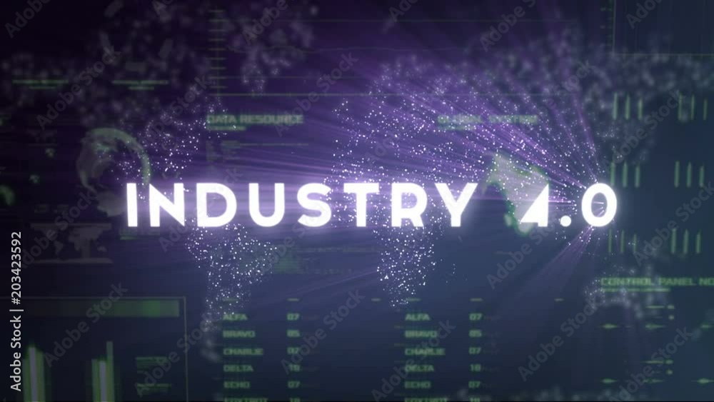 Industry 4.0 animation Industry 4.0 animation