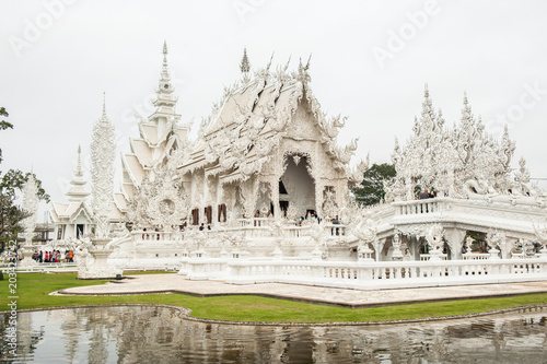 Temple blanc Thailande, Wat Rong Khun Chiang Rai