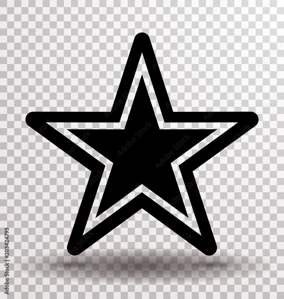 Obraz premium star stroke