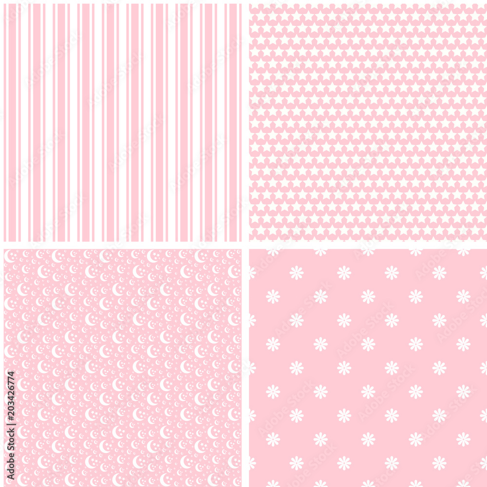 Design 4 Chic different vector patterns. Design 4 Chic different vector patterns.
