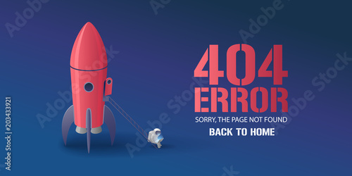 404 error page vector illustration