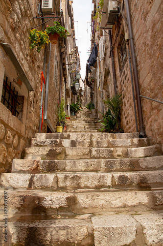 Fototapeta Naklejka Na Ścianę i Meble -  Altstadt Gassen Dubrovnik