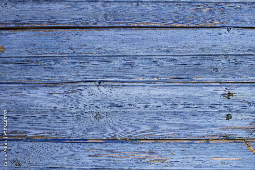 Old rustic blue wooden background Old rustic blue wooden background