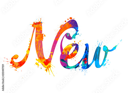 New. Hand written doodle word