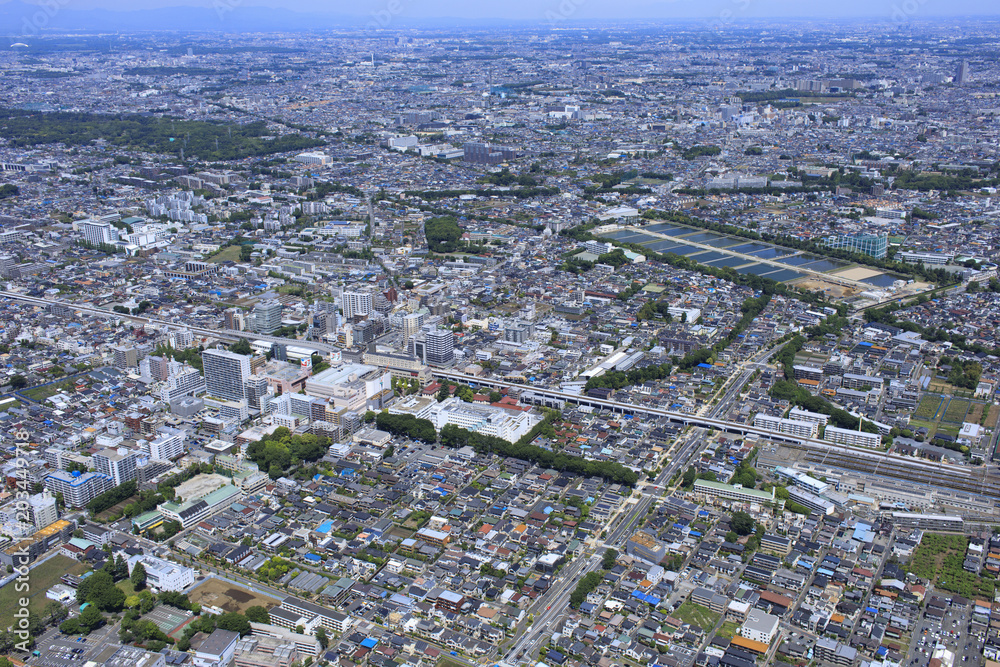 武蔵境周辺／Aerial view